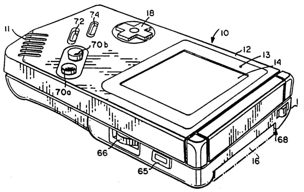 Nintendo - Patent Game Boy