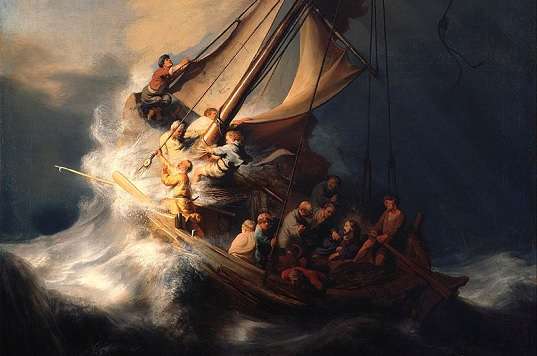 Rembrandt Harmenszoon van Rijn - The Storm On The Sea Of Galilee