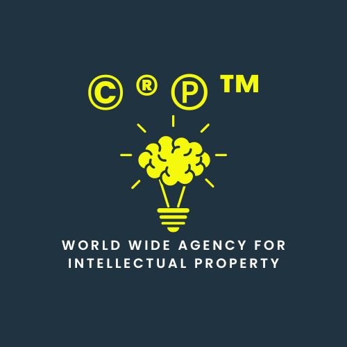 World Wide Agency For Intellectual Property logo blue